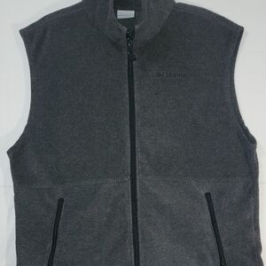 Columbia Men's Charcoal Fleece Vest
